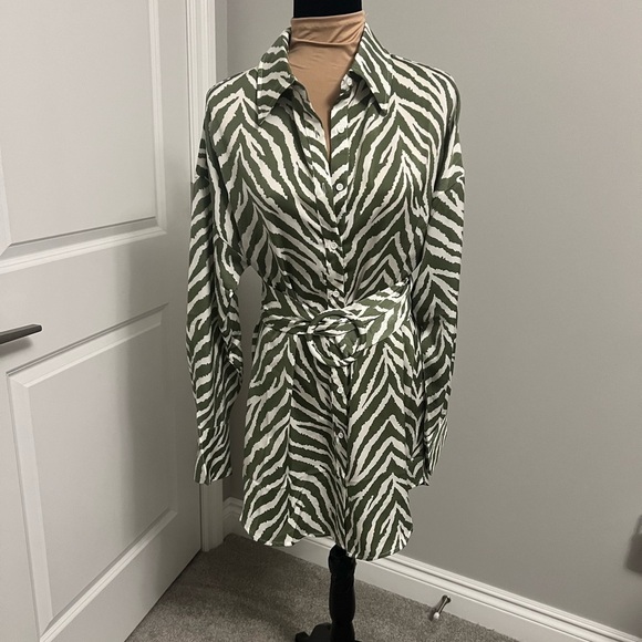 Kittenish In the Wild Zebra Dress - Picture 3 of 9